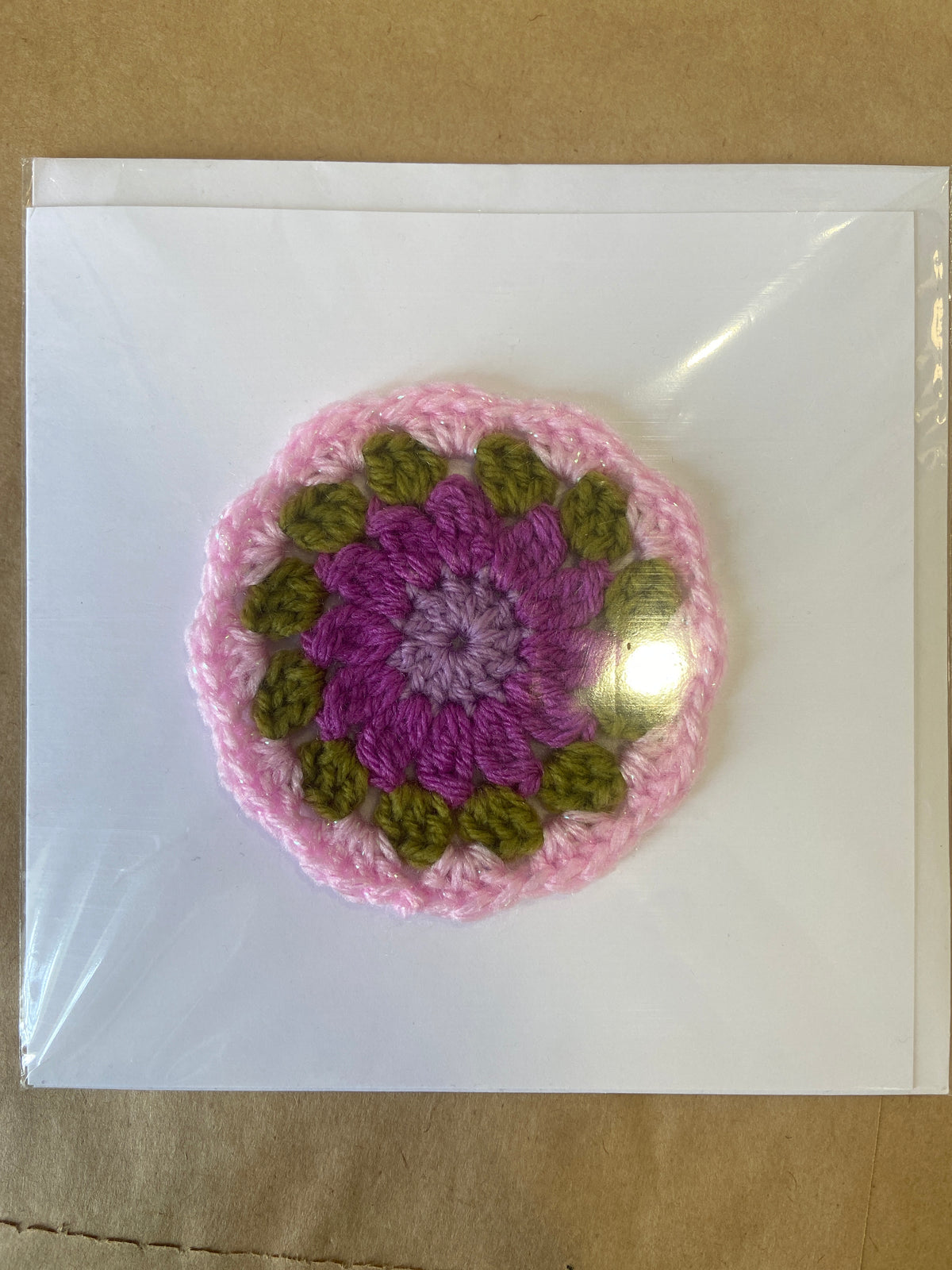 A.L Angelique Large crochet card