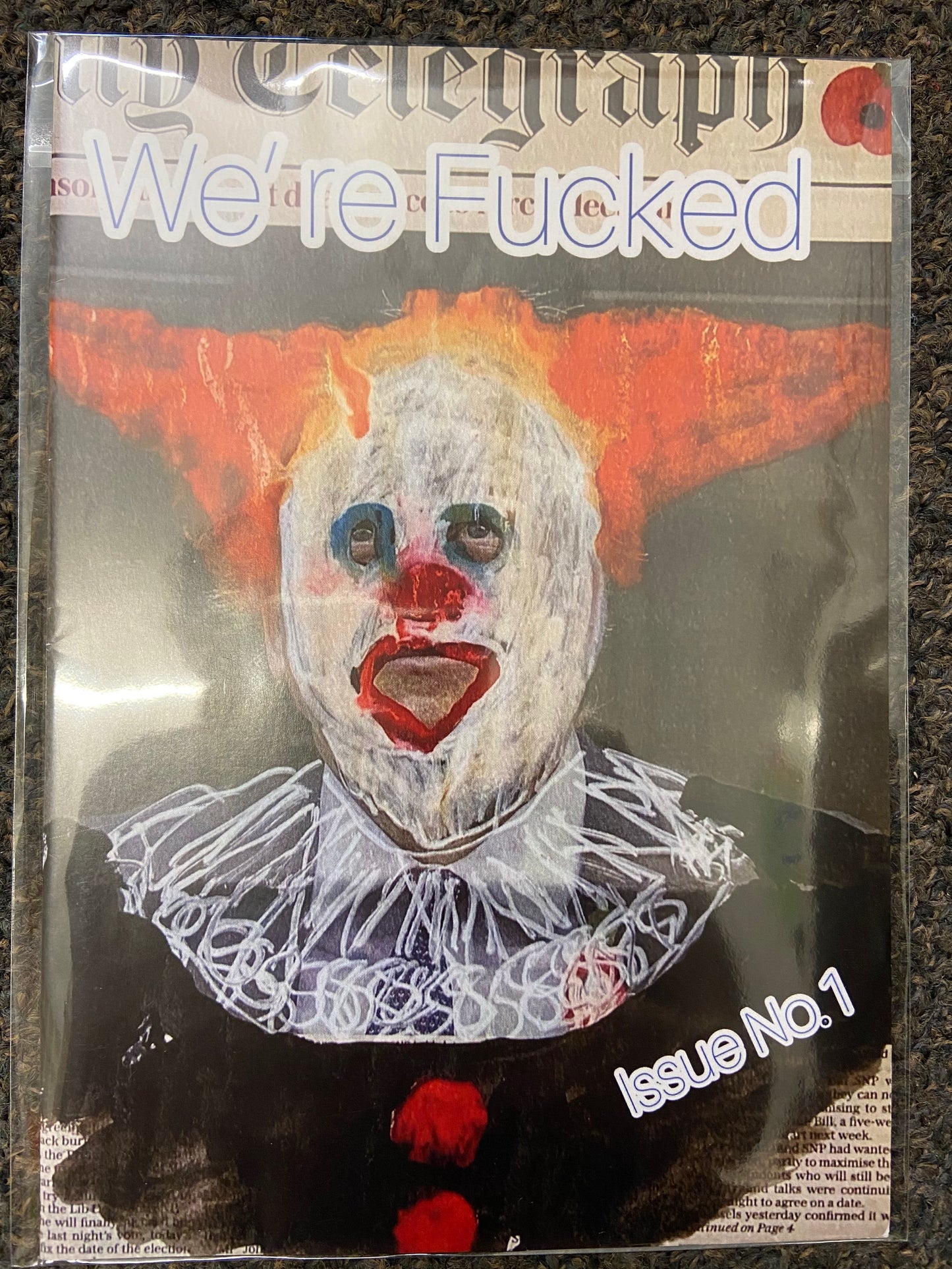 Artist Taxi Driver We’re Fucked zines
