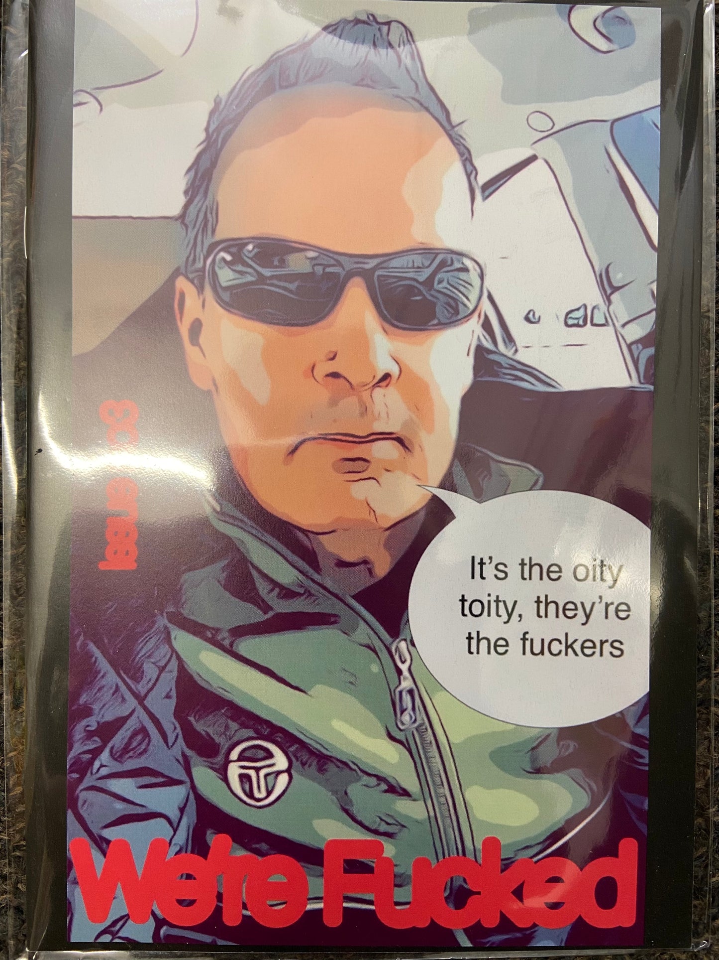 Artist Taxi Driver We’re Fucked zines