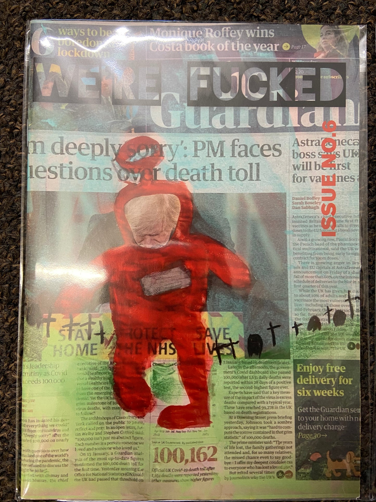 Artist Taxi Driver We’re Fucked zines